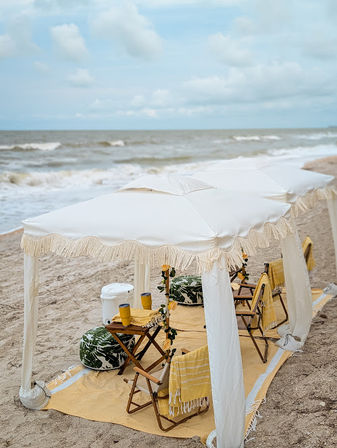 Luxury Beach Cabana Experience: Decor, Games, Photo Ops & More image 9
