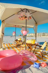 Luxury Beach Cabana Experience: Decor, Games, Photo Ops & More image 8