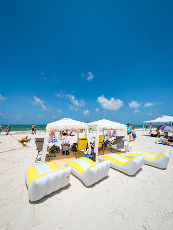 Luxury Beach Cabana Experience: Decor, Games, Photo Ops & More image 10
