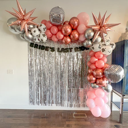 All-Inclusive Party Decoration Set-up at Your Hotel or House Rental with Photo Wall, Foil Balloons, Custom Banner, Garlands and More image 3