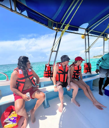 Mayan Ruins & Snorkeling Boat Tour: Explore Ancient Ruins and Snorkel with Turtles + Manta Rays (Transportation Included) image 8