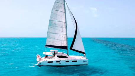 Isla Mujeres Private Luxury Sailing: Open Bar & Lunch for Up to 30 Guests image