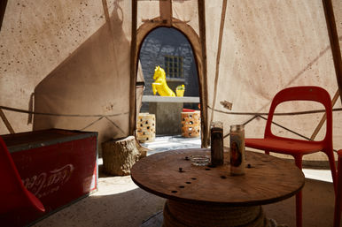 Southwestern Themed El Motel Bangtel in Logan Square with Private Patio & Grill image 14