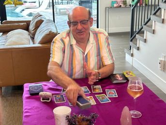 Bride Vibes & Spirit Guides: Unique Tarot Bachelorette Experience with Bob the Psychic image 7