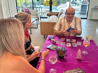 Bride Vibes & Spirit Guides: Unique Tarot Bachelorette Experience with Bob the Psychic image 4