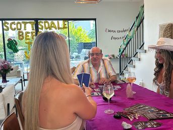 Bride Vibes & Spirit Guides: Unique Tarot Bachelorette Experience with Bob the Psychic image 8