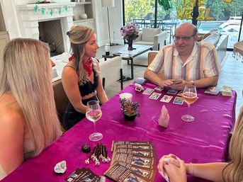 Bride Vibes & Spirit Guides: Unique Tarot Bachelorette Experience with Bob the Psychic image 2