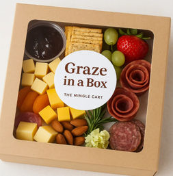 Graze, Sip & Mingle: Charcuterie Cart, Boards & Boxes for Your Event image
