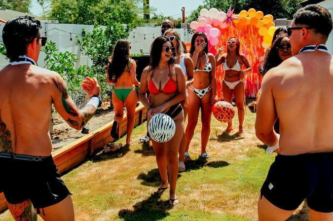 Hire a cabana boy or party butler to bartend, host games, and spice up your Chicago bachelorette party​ image 15
