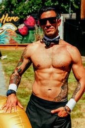 Hire a cabana boy or party butler to bartend, host games, and spice up your Chicago bachelorette party​ image 4