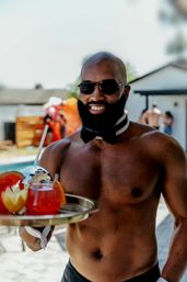 Hire a cabana boy or party butler to bartend, host games, and spice up your Chicago bachelorette party​ image 20