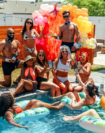 Hire a cabana boy or party butler to bartend, host games, and spice up your Chicago bachelorette party​ image 18