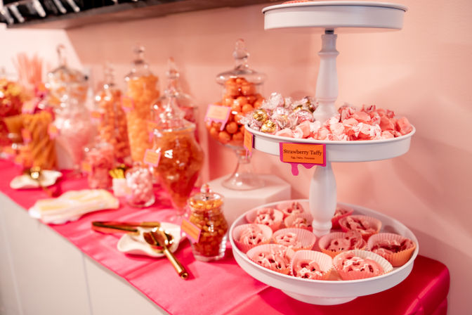 The Ultimate Sugar Bar: Luxury Candy and Dessert Buffet Tablescape image 6