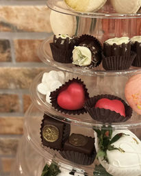 The Ultimate Sugar Bar: Luxury Candy and Dessert Buffet Tablescape image 2