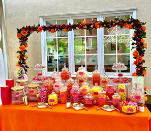 The Ultimate Sugar Bar: Luxury Candy and Dessert Buffet Tablescape image 10