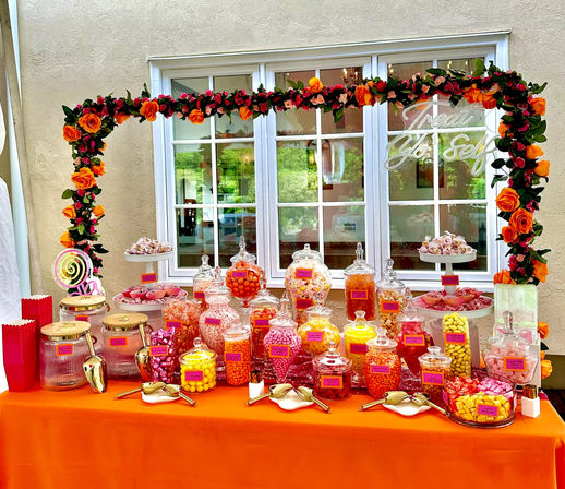The Ultimate Sugar Bar: Luxury Candy and Dessert Buffet Tablescape image 10