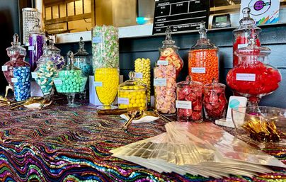 The Ultimate Sugar Bar: Luxury Candy and Dessert Buffet Tablescape image 11