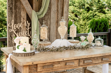 The Ultimate Sugar Bar: Luxury Candy and Dessert Buffet Tablescape image 4