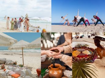 Morning Wellness Beach Retreat: Yoga, Picnic & Bride Ceremony image 7