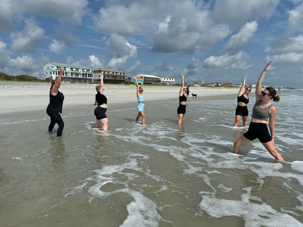 Private Group Yoga at the Beach or Your Place image 7