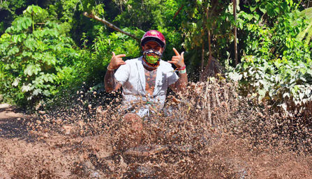 ATV Jungle Adventure with Ziplines, Cenote & Tequila Tasting image 17