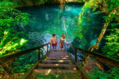 ATV Jungle Adventure with Ziplines, Cenote & Tequila Tasting image 6