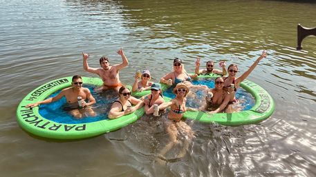 Lake Austin Party Boat with Two Waterslides (Up to 24 Passengers) image 12