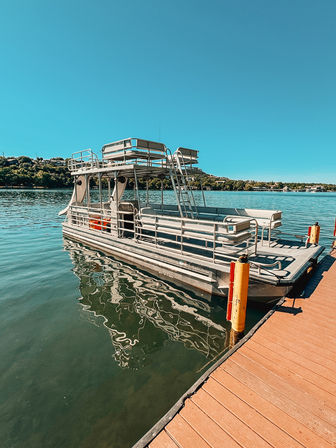 Lake Austin Party Boat with Two Waterslides (Up to 24 Passengers) image 1