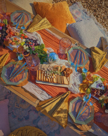 Insta-worthy Luxury Picnic with Charcuterie, Polaroid, Music, & Vibes image 24