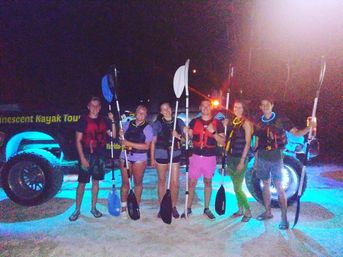 Bioluminescent Kayaking Adventure in the Glowing Indian River Lagoon image 4