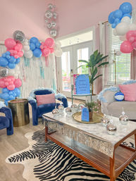 Ultimate Bachelorette Party Decor Package with Personalized Backdrops, Balloon Garlands, Fiancé Face Fans, and More image 3