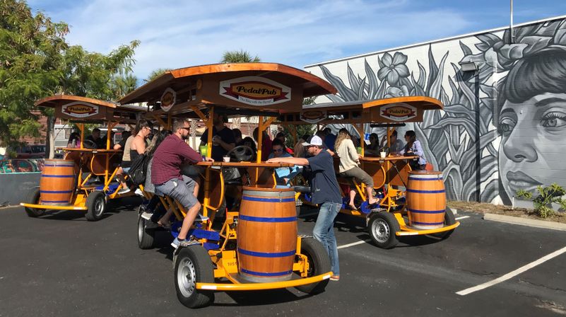 Private "PedalPub" Bar-Hopping & Brewery Tour (BYOB) image 5