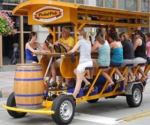 Private "PedalPub" Bar-Hopping & Brewery Tour (BYOB) image 8