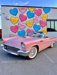 Pink Classic Car Photoshoot image 8