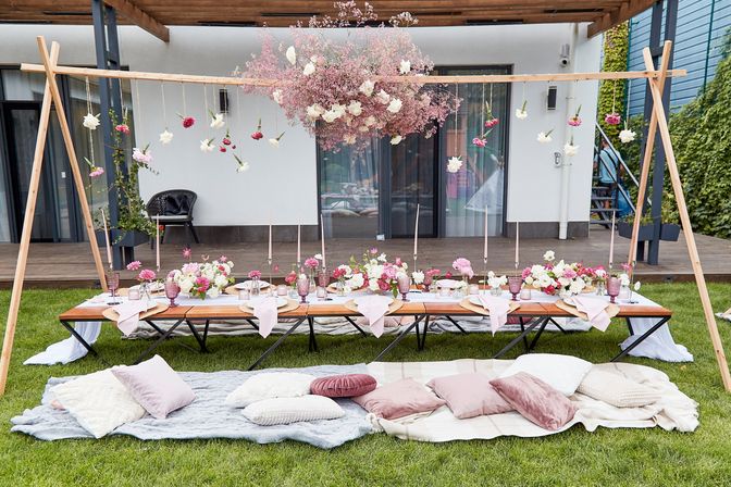 Boho Luxury Picnic for Bachelorette Parties image 4