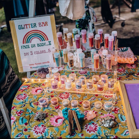 BYOB Mobile Glitter Bar & Champagne Service with Glitter Artist, Professional Setup & Sparkly Disco Decor image 34