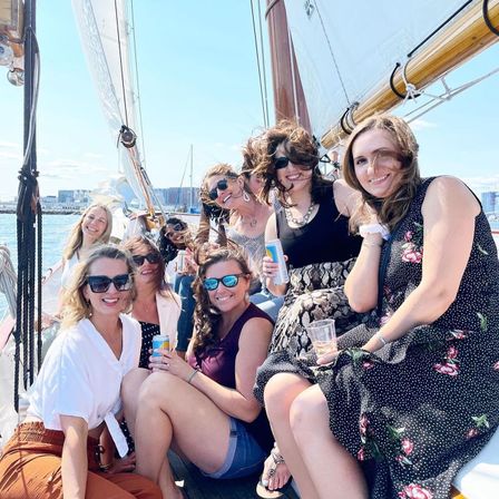 Sunset Sail Cruise at Boston Harbor Aboard Schooner “Adirondack III” image 9