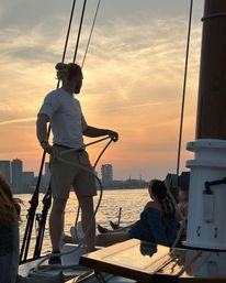 Sunset Sail Cruise at Boston Harbor Aboard Schooner “Adirondack III” image 7