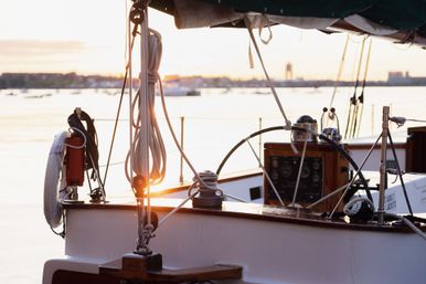 Sunset Sail Cruise at Boston Harbor Aboard Schooner “Adirondack III” image 12