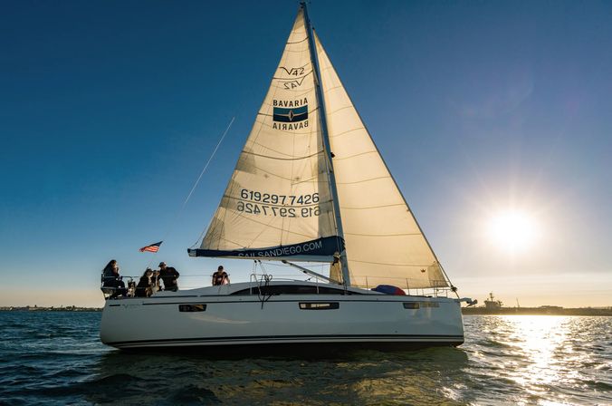 Sunset Sailing Cruise on a Catalina 400 with Complimentary Drinks & Stunning Coastal Views image 11