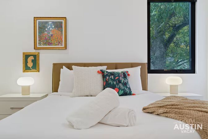 Modern East Austin Escape with Pool, Hot Tub & Grill image 25
