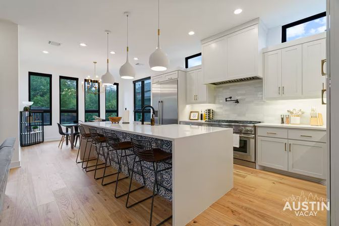 Modern East Austin Escape with Pool, Hot Tub & Grill image 11