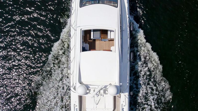 Ultimate Miami Bachelorette Yacht Experience: 75' Mangusta M3 with Crew and Party Vibes image 44