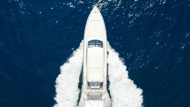 Ultimate Miami Bachelorette Yacht Experience: 75' Mangusta M3 with Crew and Party Vibes image 43