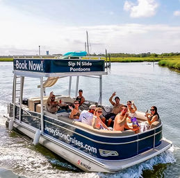 Sip N Slide Double Decker Pontoon: Jersey Shore Party Cruise image