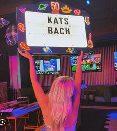 Insta-Worthy Party Bar Nightclub with Neon Sign Wall & Picture Perfect Cocktails image 3