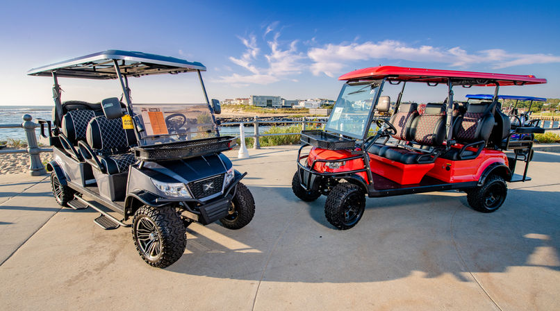 Get Around Town in a Breeze: Street-Legal Golf Cart Rentals (6 and 8 Seater Options)) image 5