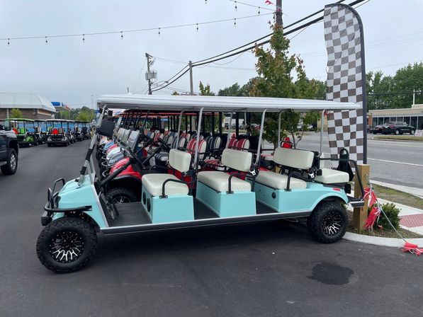 Get Around Town in a Breeze: Street-Legal Golf Cart Rentals (6 and 8 Seater Options)) image 8