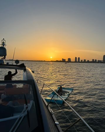 Miami Sunset & City Lights BYOB Yacht Party with Complimentary Bubbly image 25