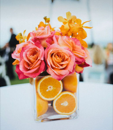 Mimosas & Aperol Spritz Bar Setup with Light Brunch Party image 7